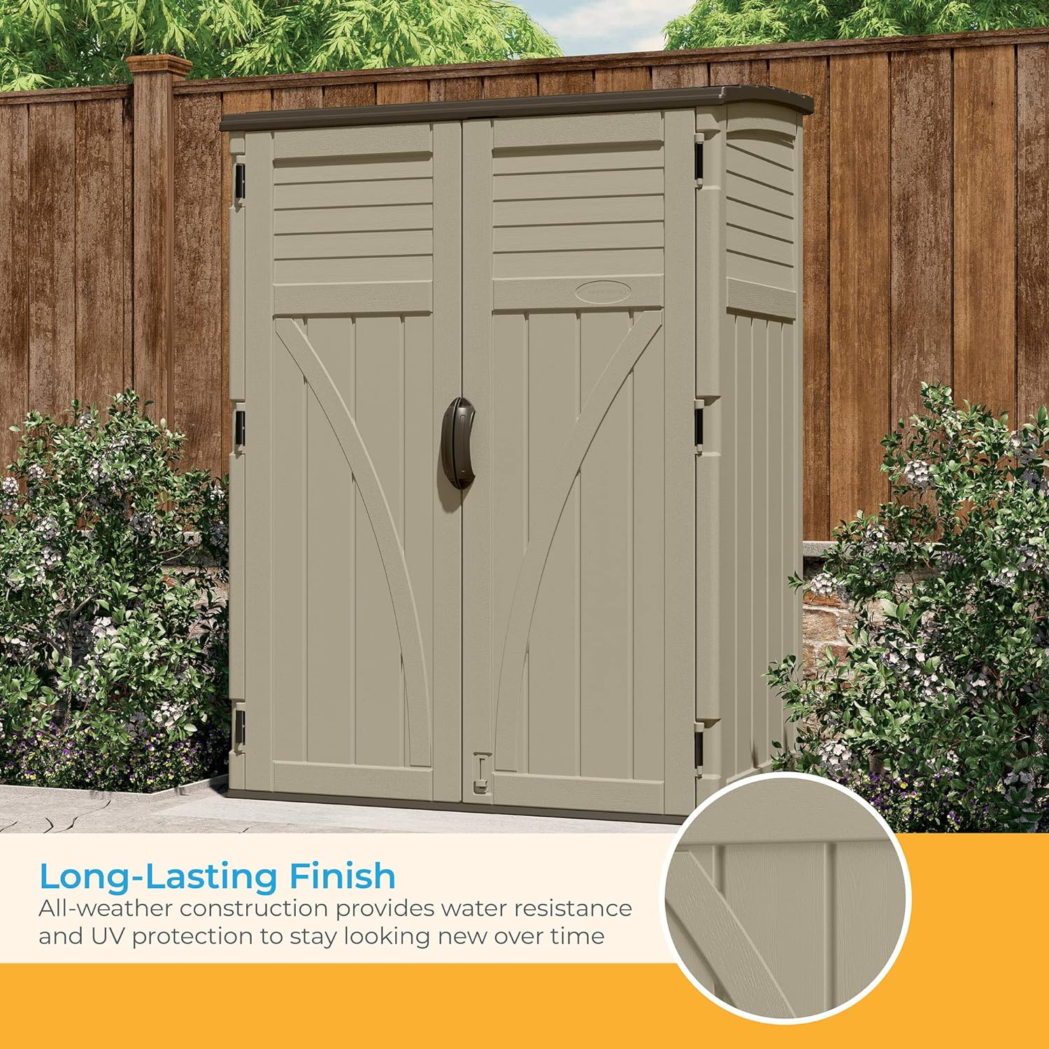 Suncast Vertical Storage Shed Review